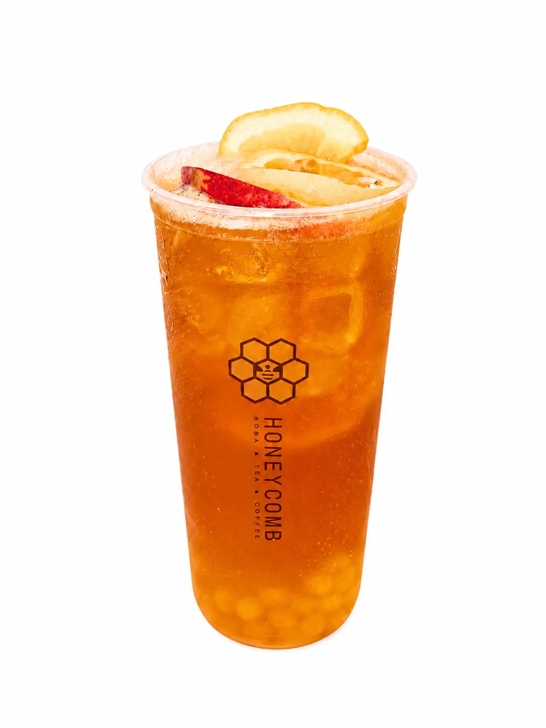 Honey Lemon Fruit Tea at Honeycomb Boba Tea Shop, Boba Tea Shop in Stillwater