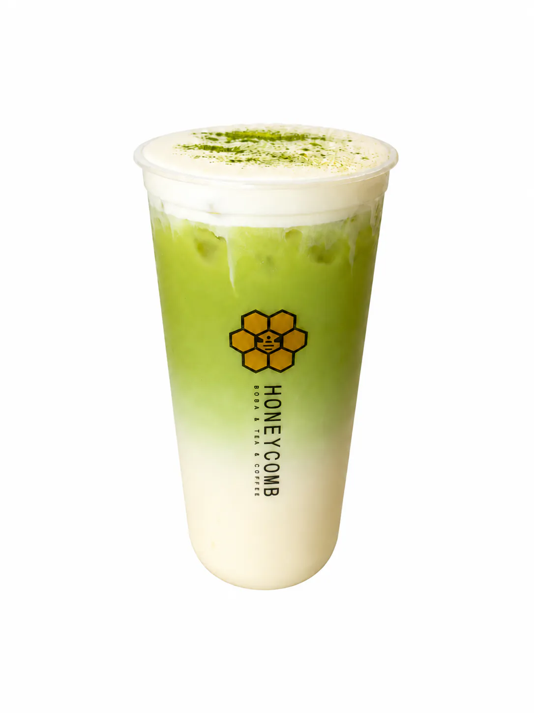 Matcha Milk Tea at Honeycomb Boba Tea Shop, Boba Tea Shop in Stillwater