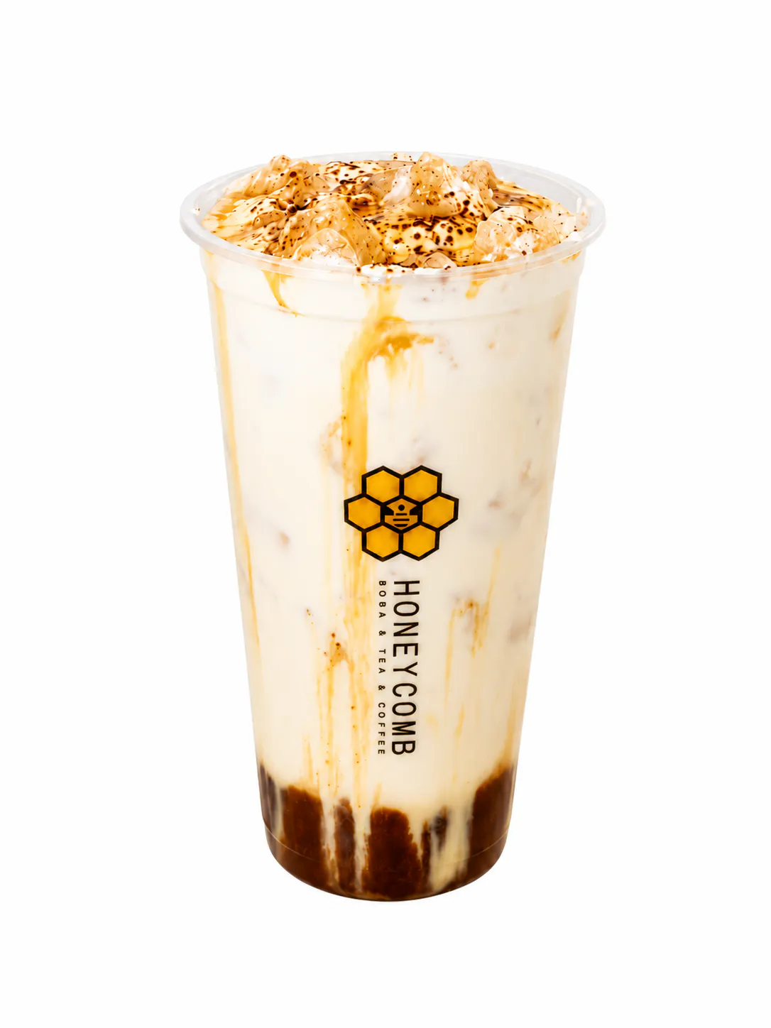 Brown Sugar Milk Tea at Honeycomb Boba Tea Shop, Boba Tea Shop in Stillwater